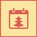 christmas calendar icon
